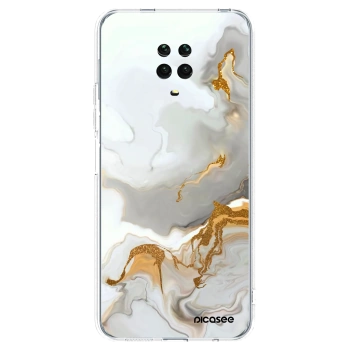 Picasee Xiaomi Redmi Note 9S Hülle - Transparentes Silikon - Her