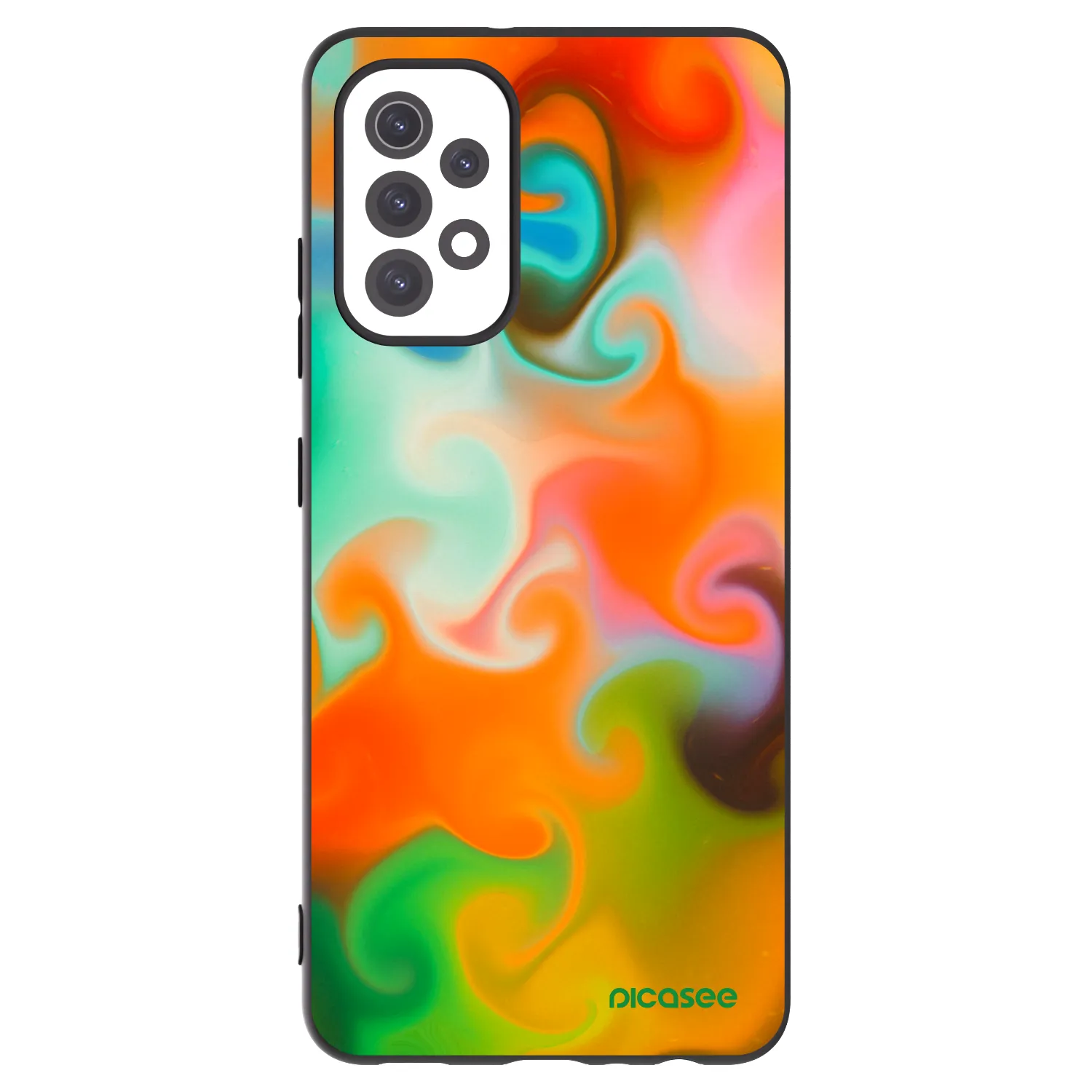 Picasee Samsung Galaxy A32 5G A326B Hülle - Schwarzes Silikon - Juice