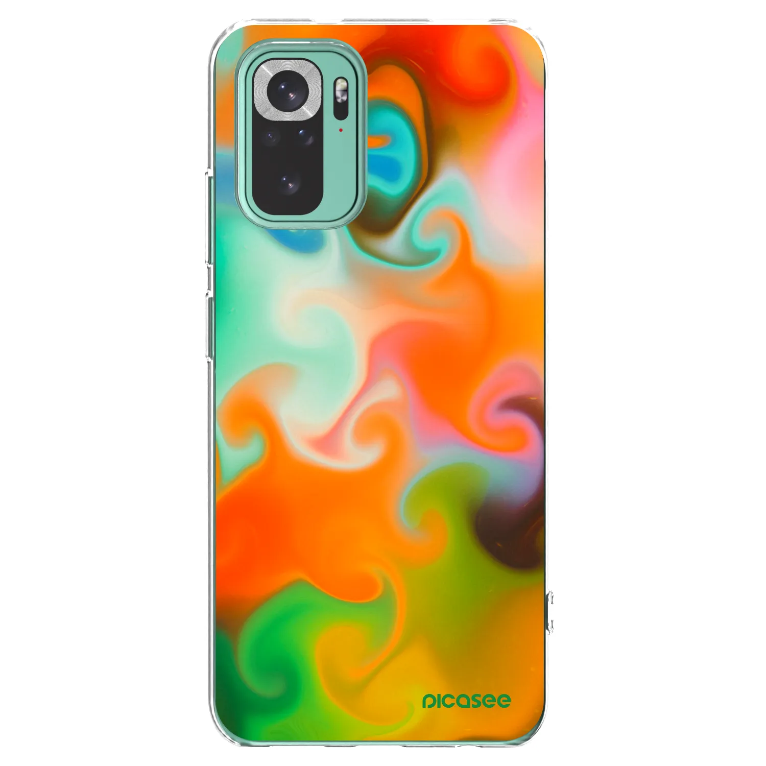 Picasee Xiaomi Redmi Note 10 Pro Hülle - Transparentes Silikon - Juice