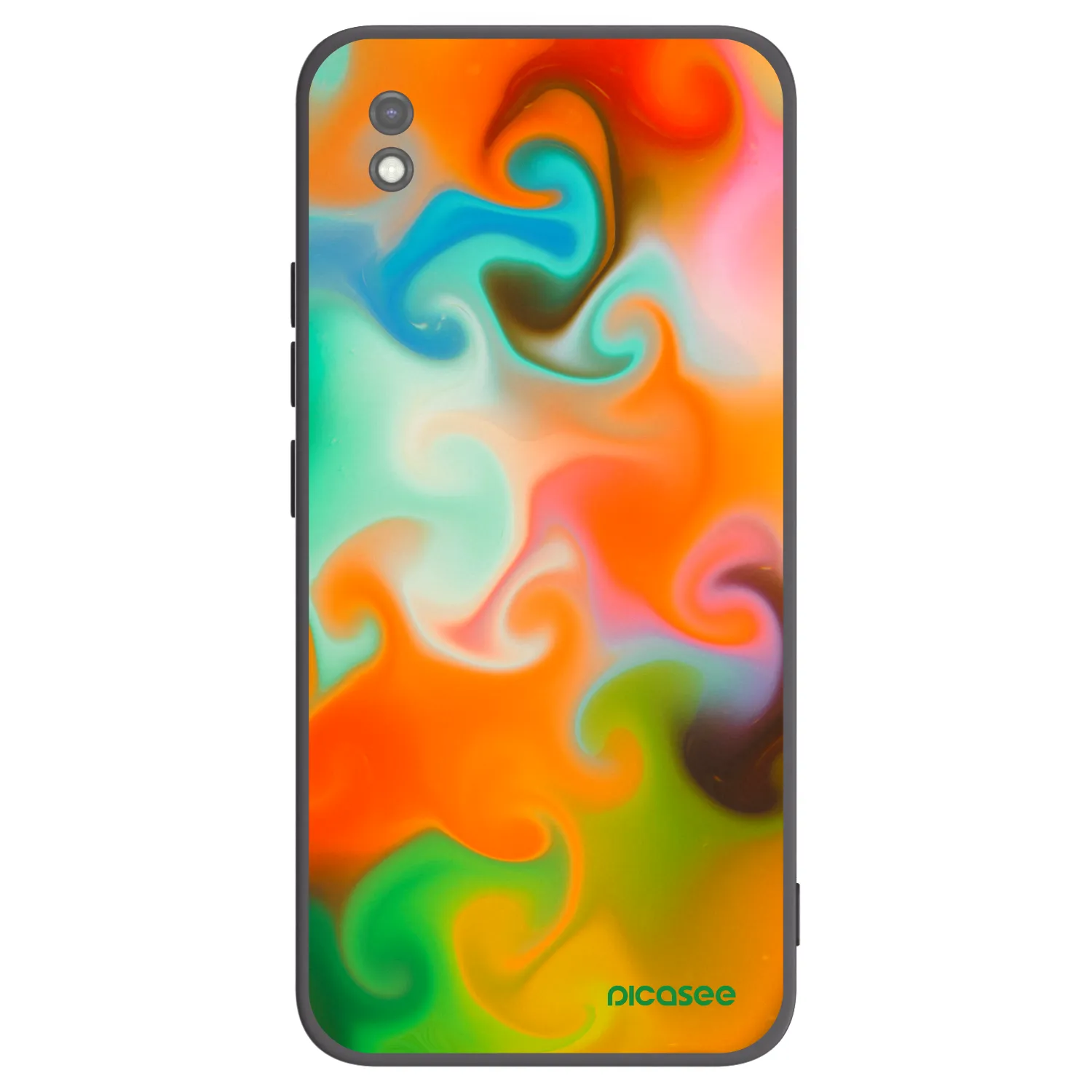 Picasee Xiaomi Redmi 9AT Hülle - Schwarzes Silikon - Juice