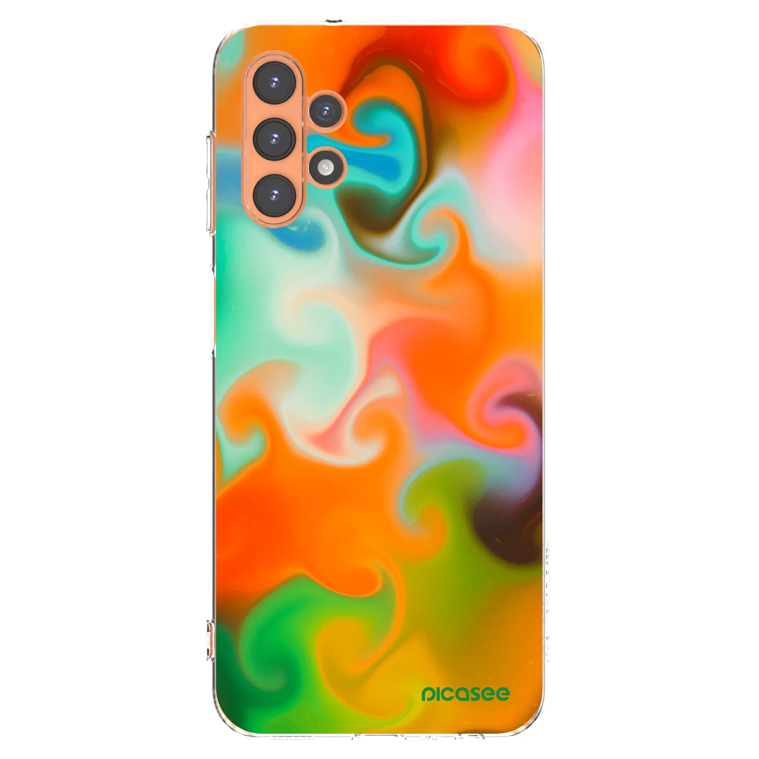 Picasee Samsung Galaxy A13 4G A135 Hülle - Transparentes Silikon - Juice