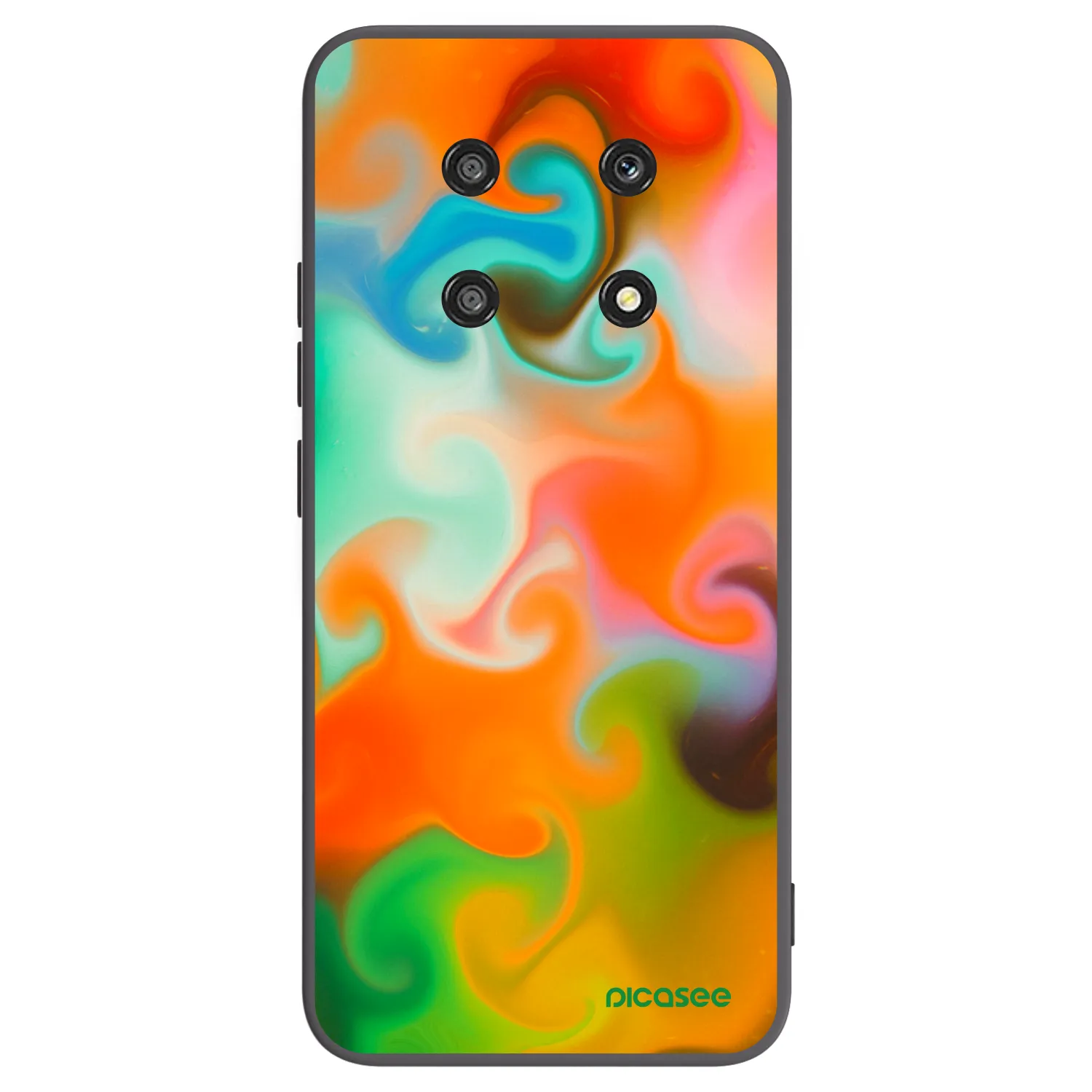 Picasee Honor Magic4 Lite 5G Hülle - Schwarzes Silikon - Juice