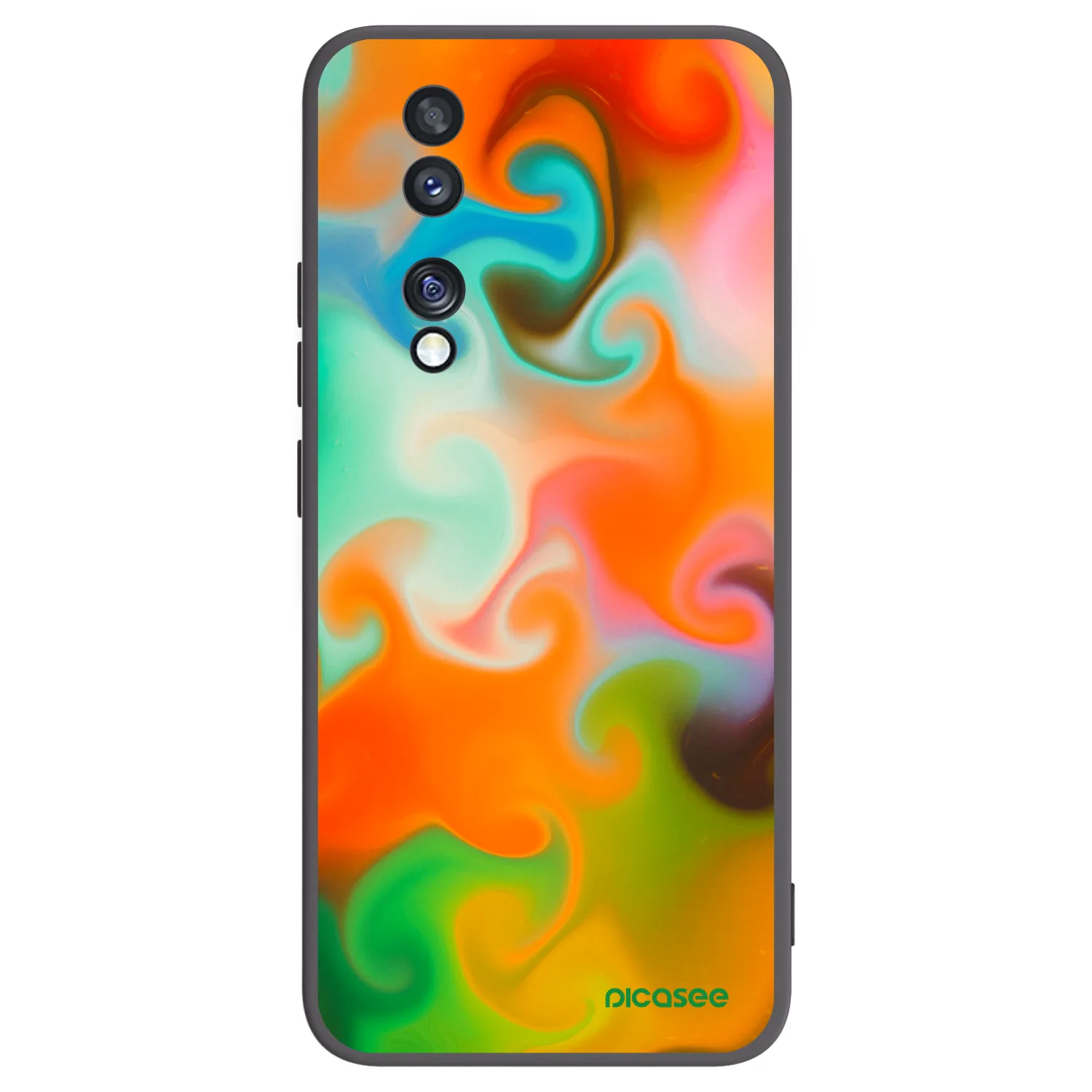 Picasee Honor 70 Hülle - Schwarzes Silikon - Juice