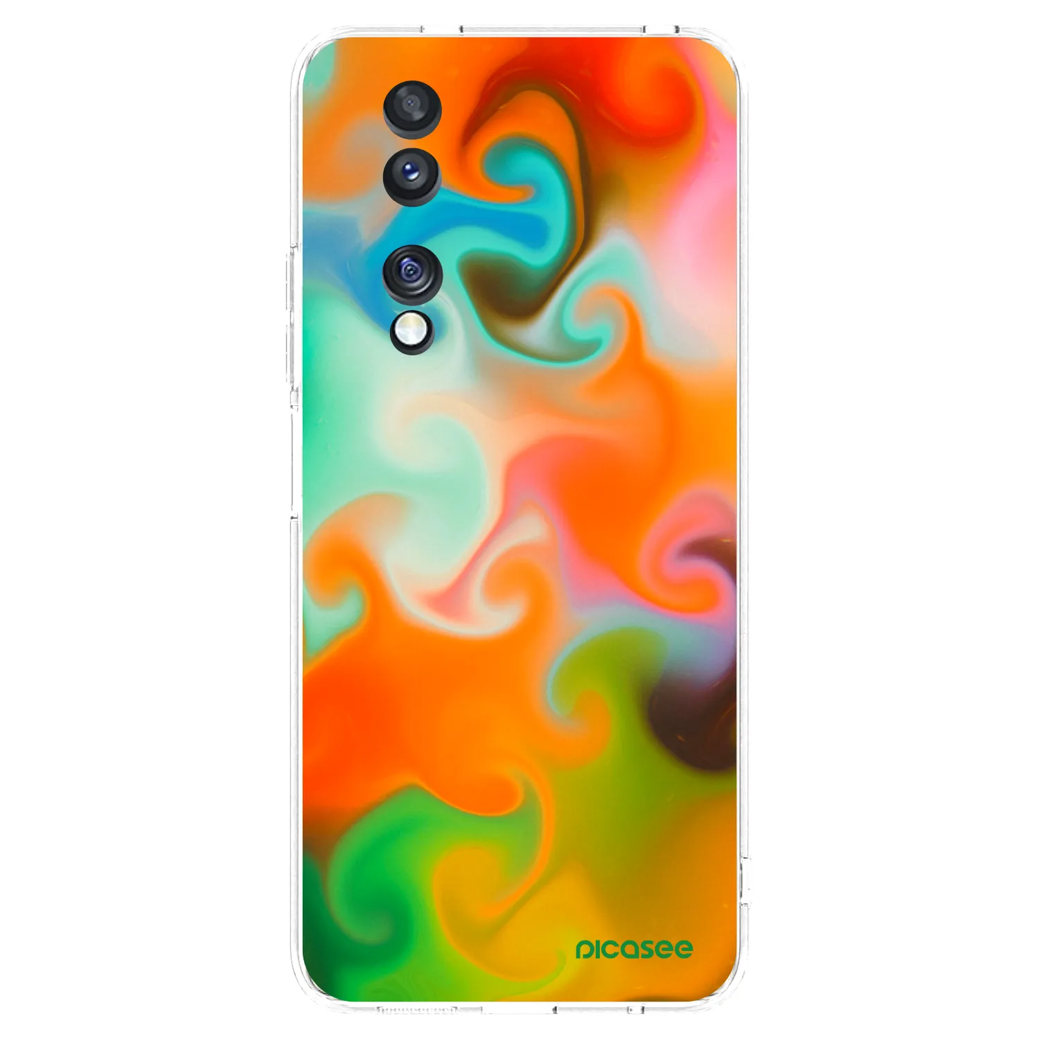 Picasee Honor 70 Hülle - Transparentes Silikon - Juice