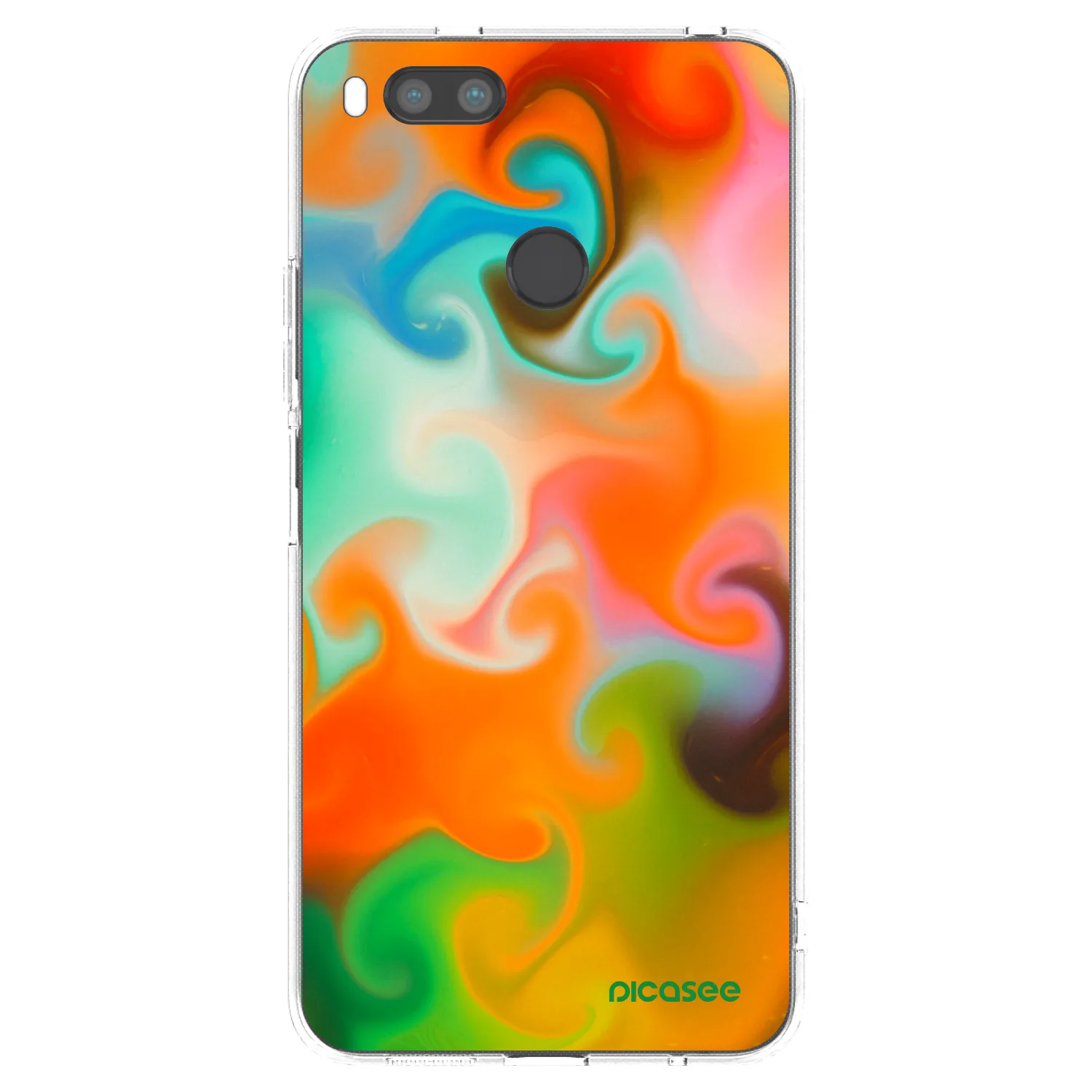 Picasee Xiaomi Redmi A1 Hülle - Transparentes Silikon - Juice