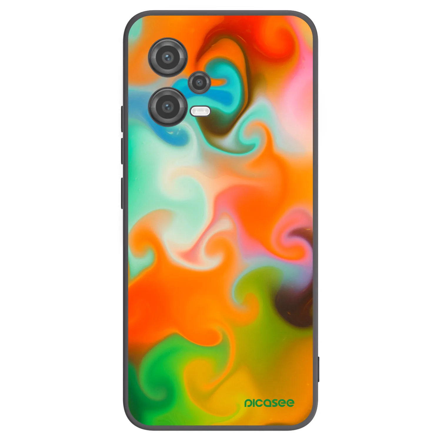 Picasee Xiaomi Poco X5 Hülle - Schwarzes Silikon - Juice