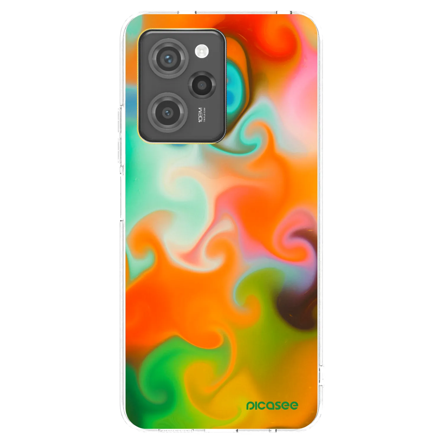 Picasee Xiaomi Poco X5 Pro Hülle - Schwarzes Silikon - Juice