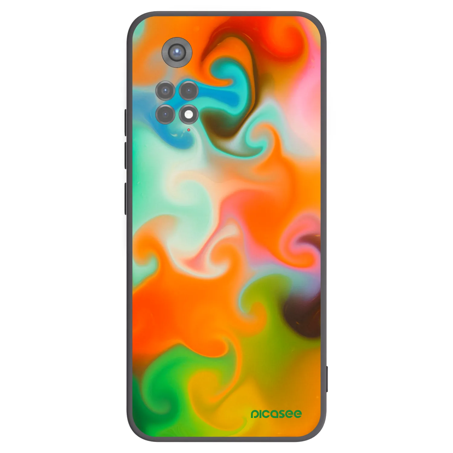 Picasee Xiaomi Redmi Note 11S 5G Hülle - Schwarzes Silikon - Juice