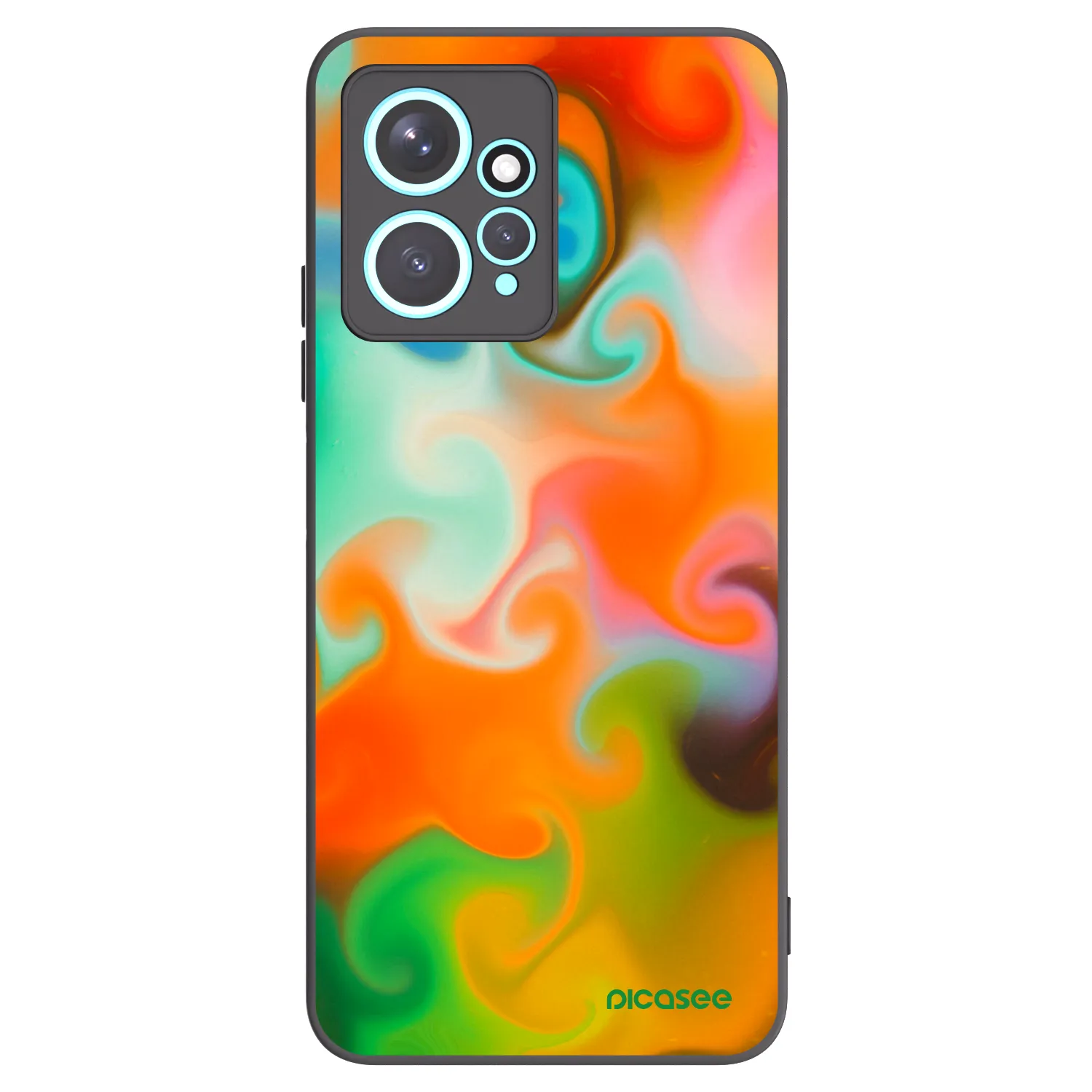 Picasee Xiaomi Redmi Note 12 4G Hülle - Schwarzes Silikon - Juice