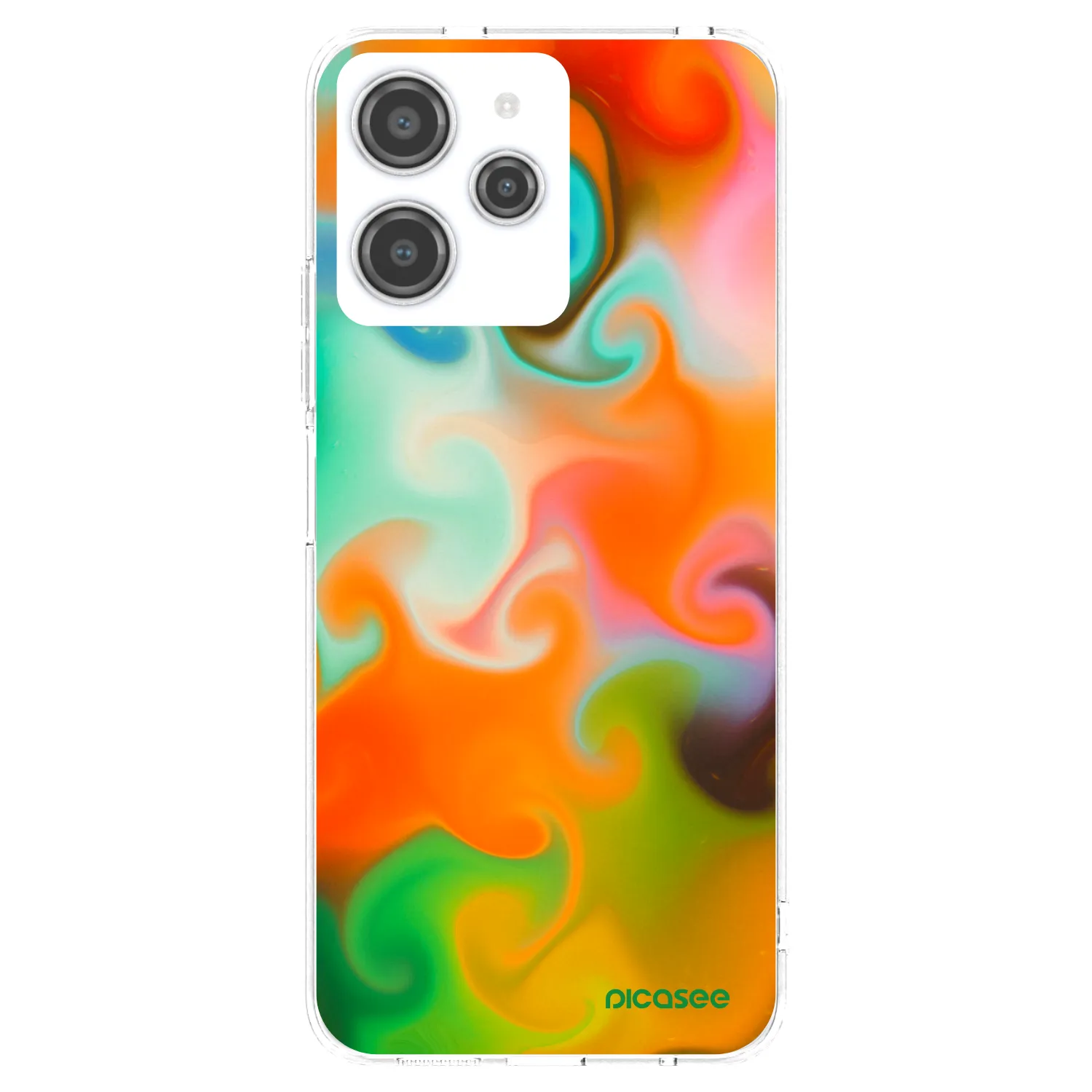 Picasee Xiaomi Redmi 12 4G Hülle - Transparentes Silikon - Juice