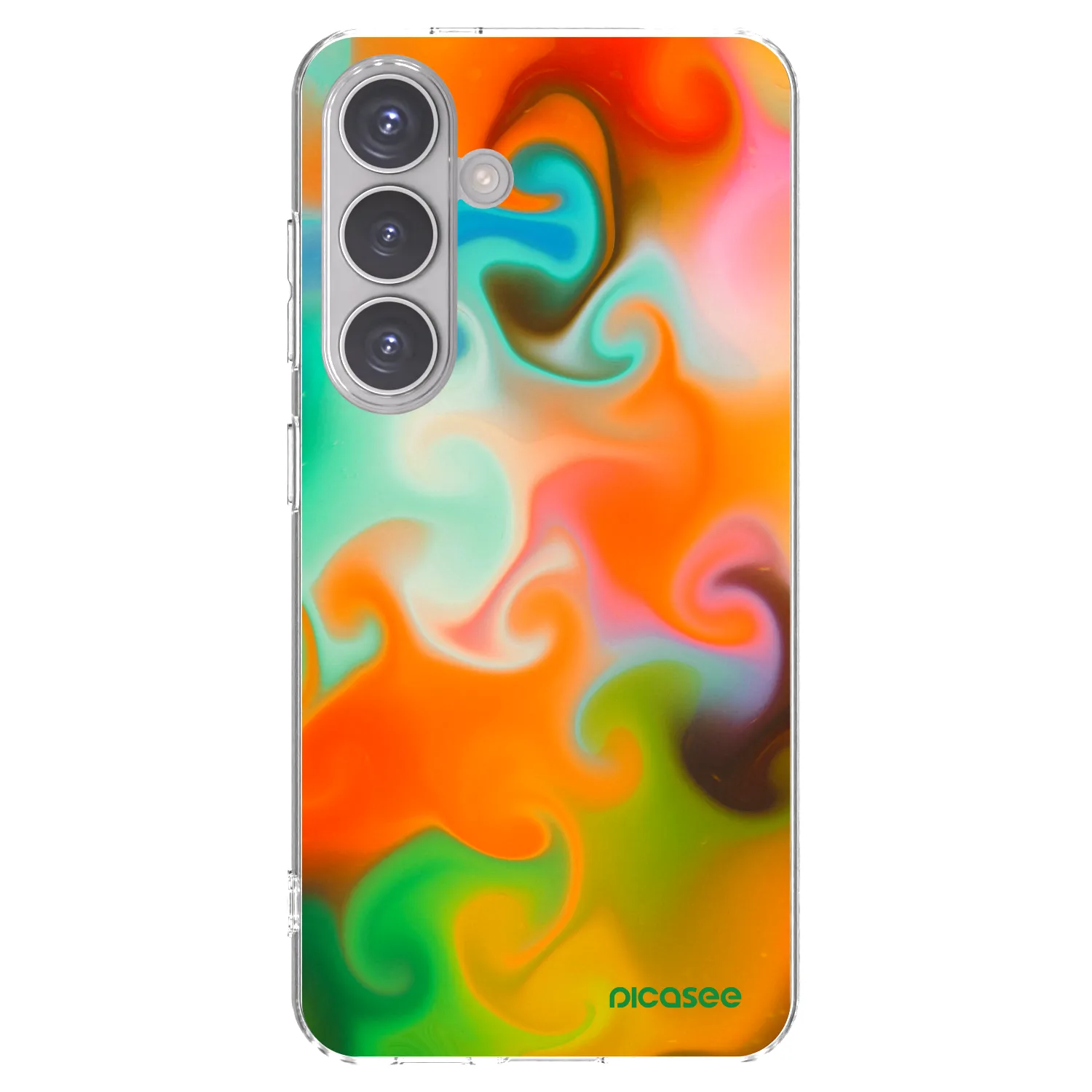 Picasee Samsung Galaxy S24 S921B 5G Hülle - Transparentes Silikon - Juice