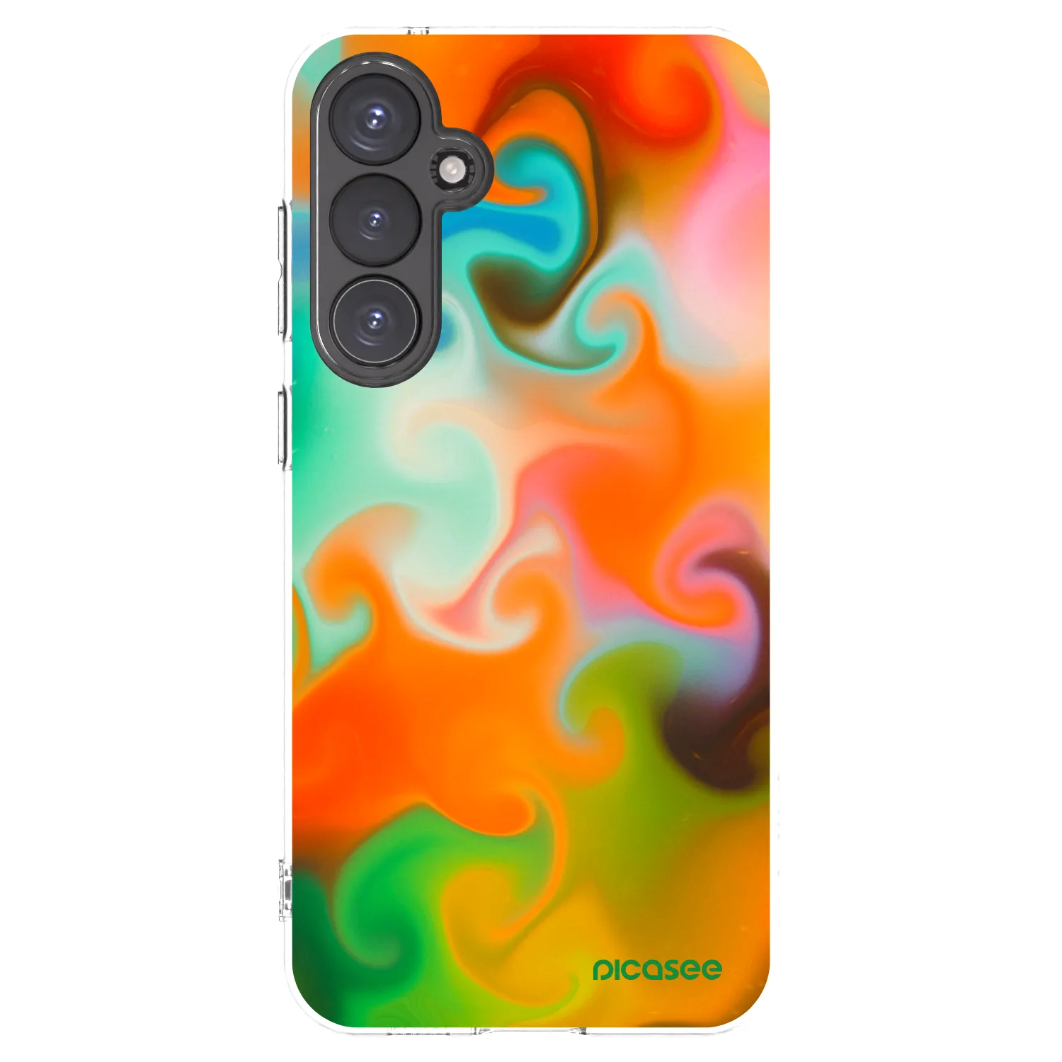 Picasee Samsung Galaxy S23 FE S711B Hülle - Transparentes Silikon - Juice