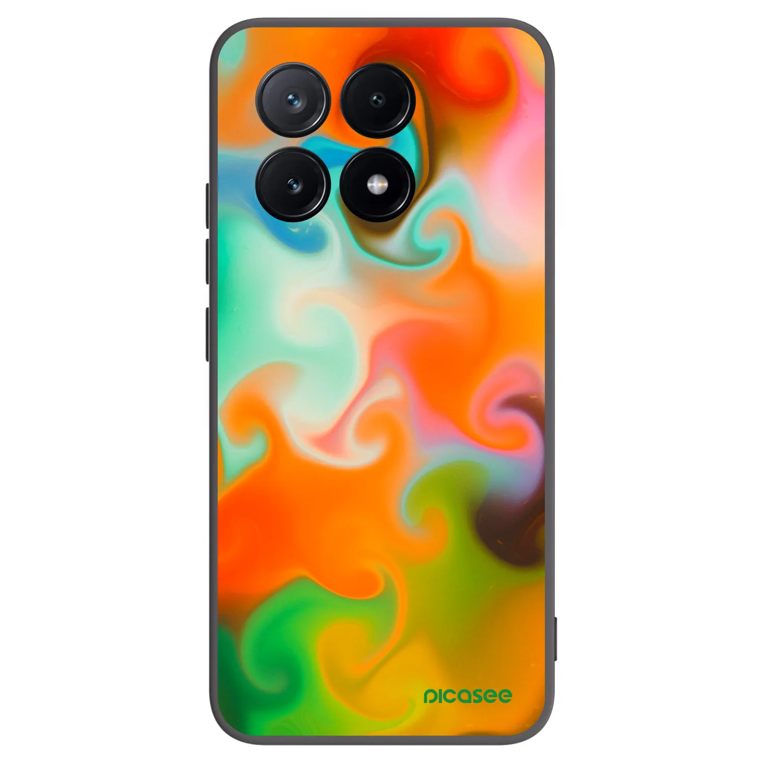 Picasee Xiaomi Poco X6 Pro Hülle - Schwarzes Silikon - Juice