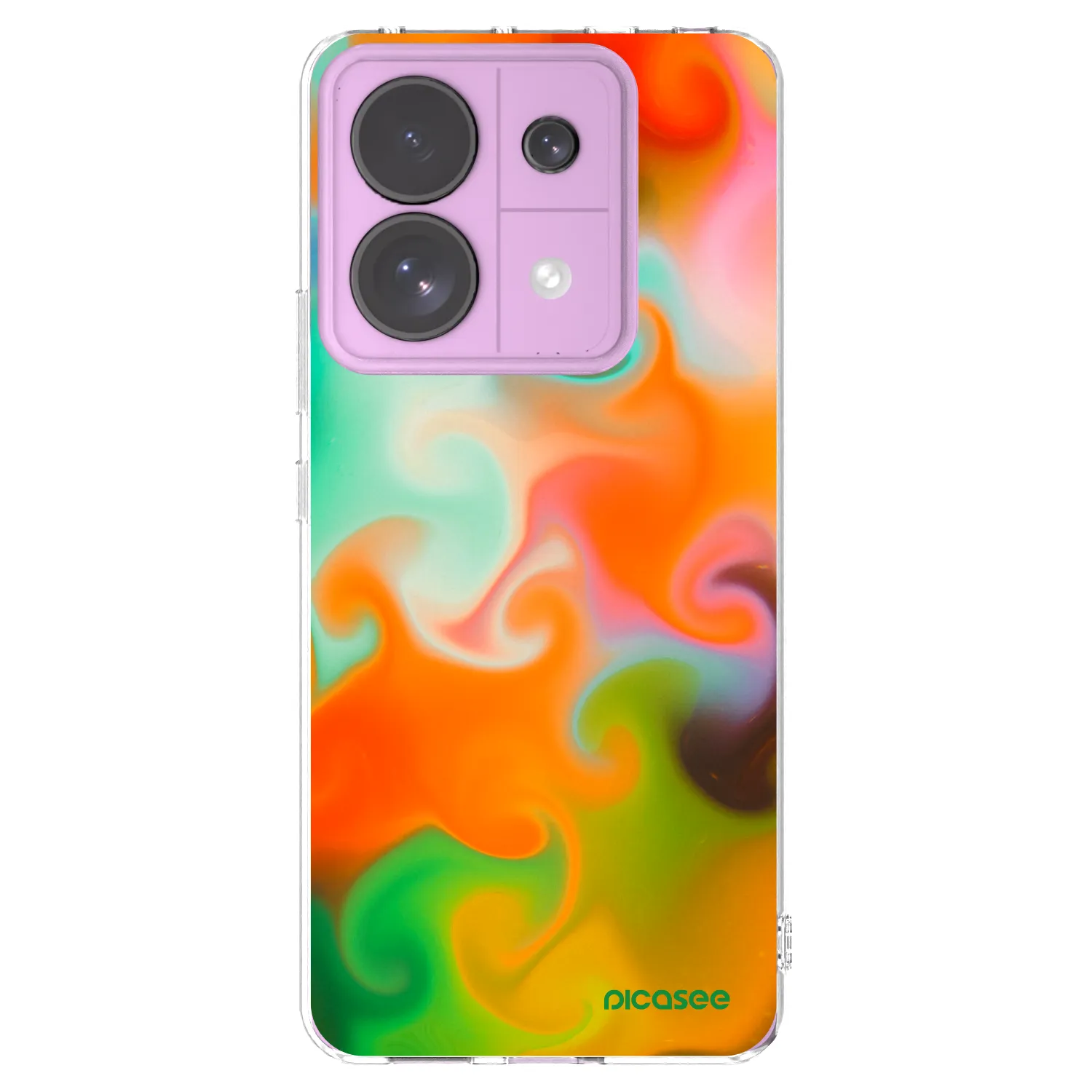 Picasee Xiaomi Redmi Note 13 Pro 5G Hülle - Transparentes Silikon - Juice