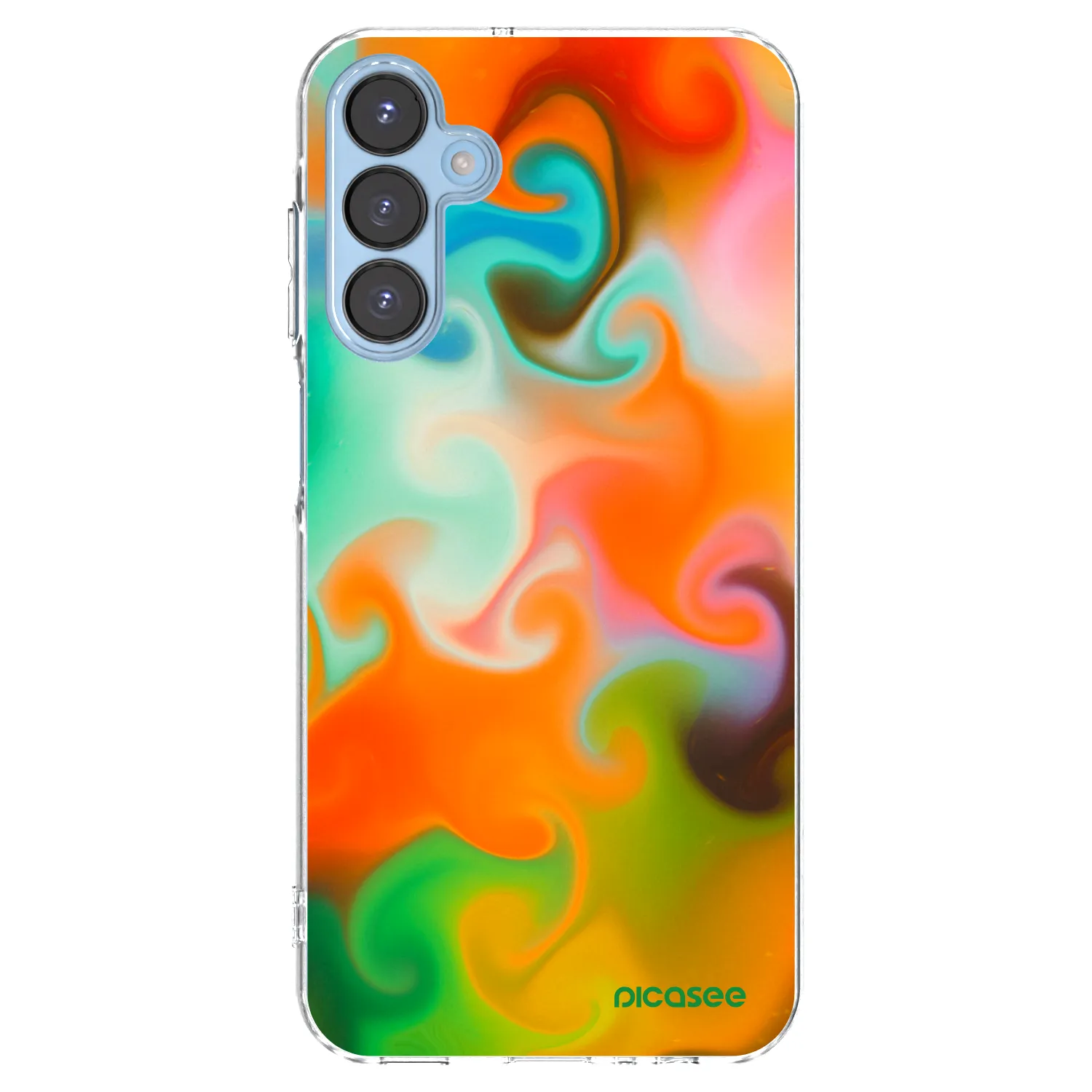 Picasee Samsung Galaxy A15 A156B 5G Hülle - Transparentes Silikon - Juice