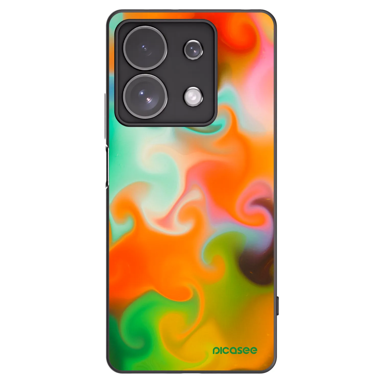 Picasee Xiaomi Redmi Note 13 Pro 4G Hülle - Schwarzes Silikon - Juice