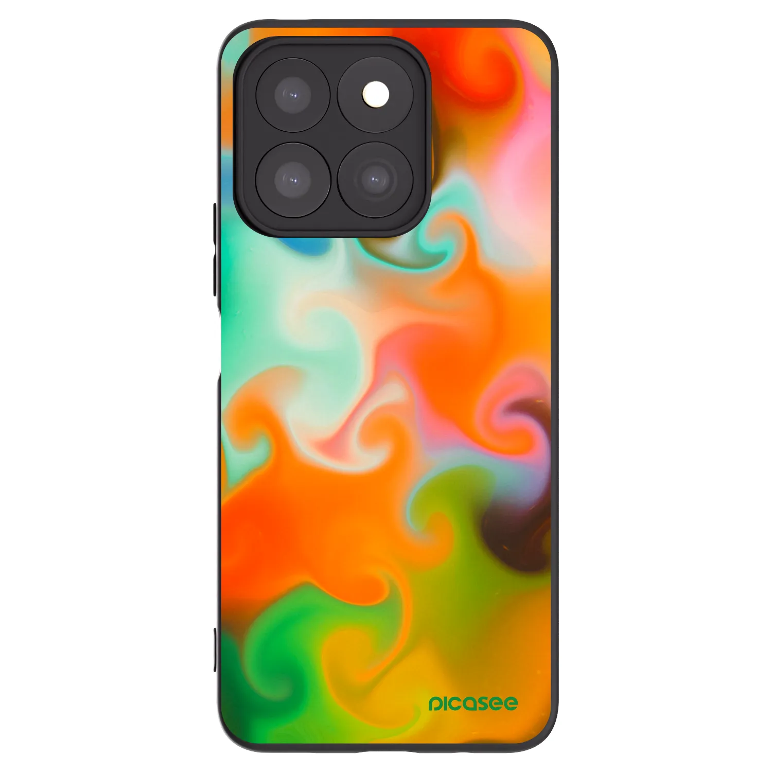 Picasee Honor X8b Hülle - Schwarzes Silikon - Juice