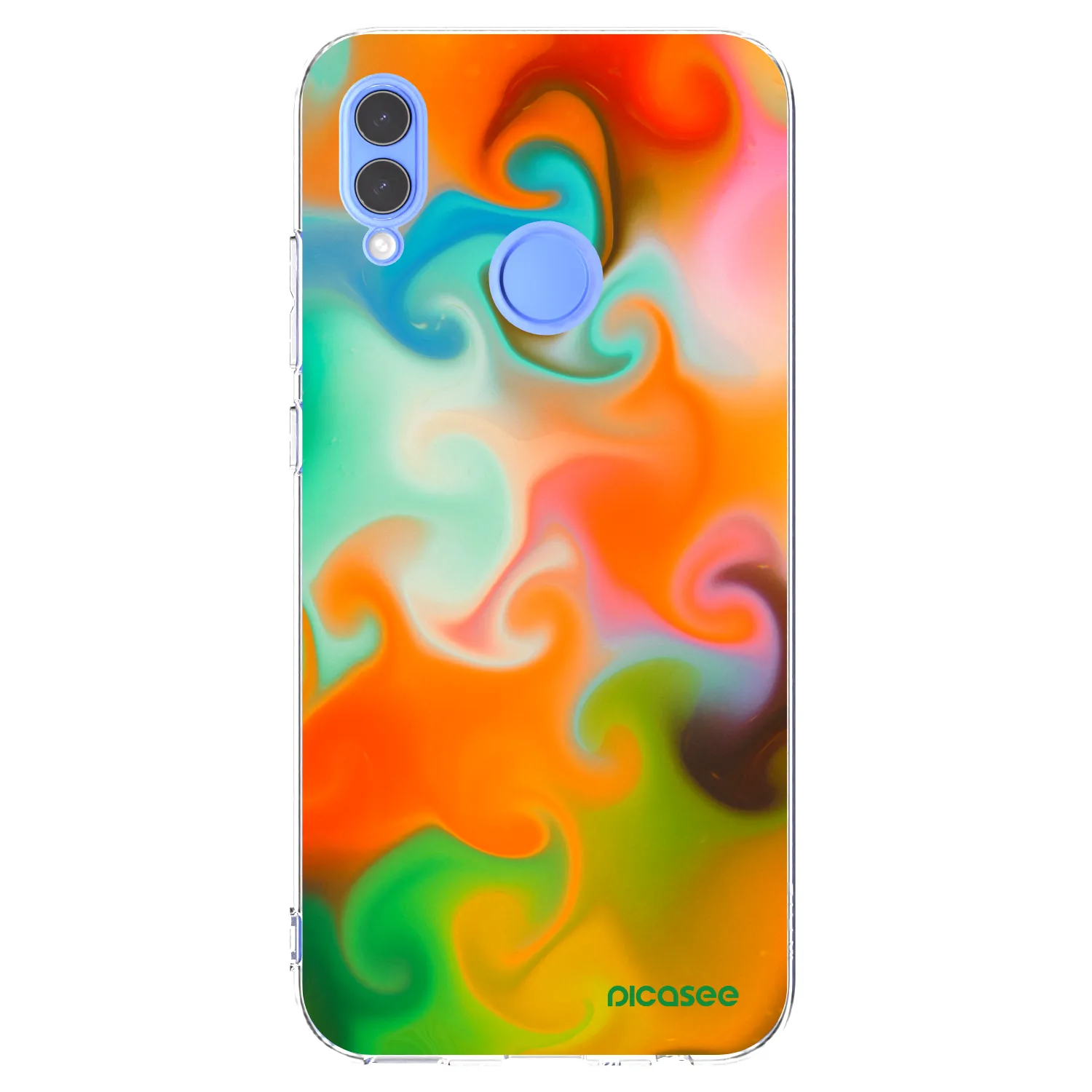 Picasee Huawei P Smart 2019 Hülle - Transparentes Silikon - Juice