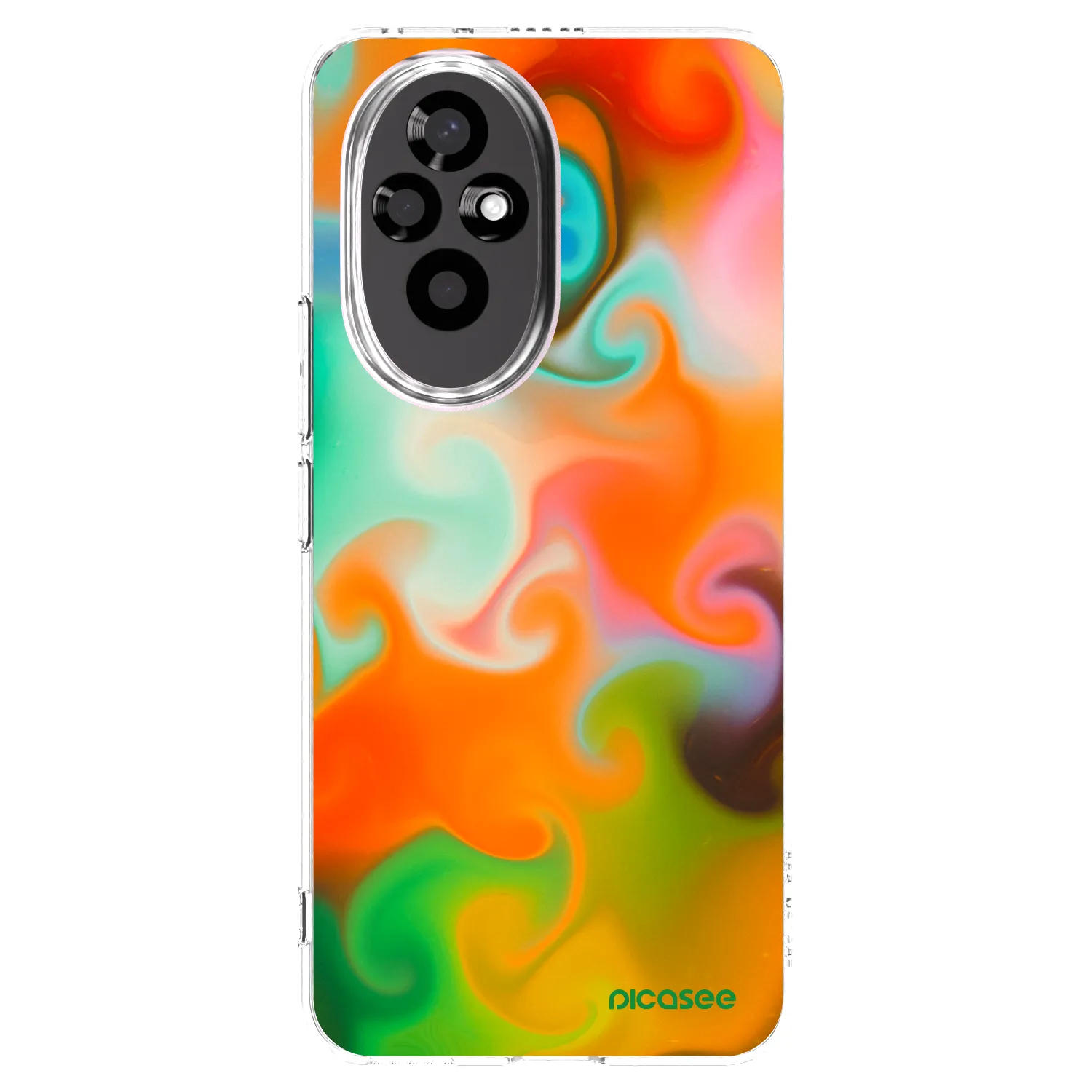 Picasee Honor 200 Pro 5G Hülle - Transparentes Silikon - Juice