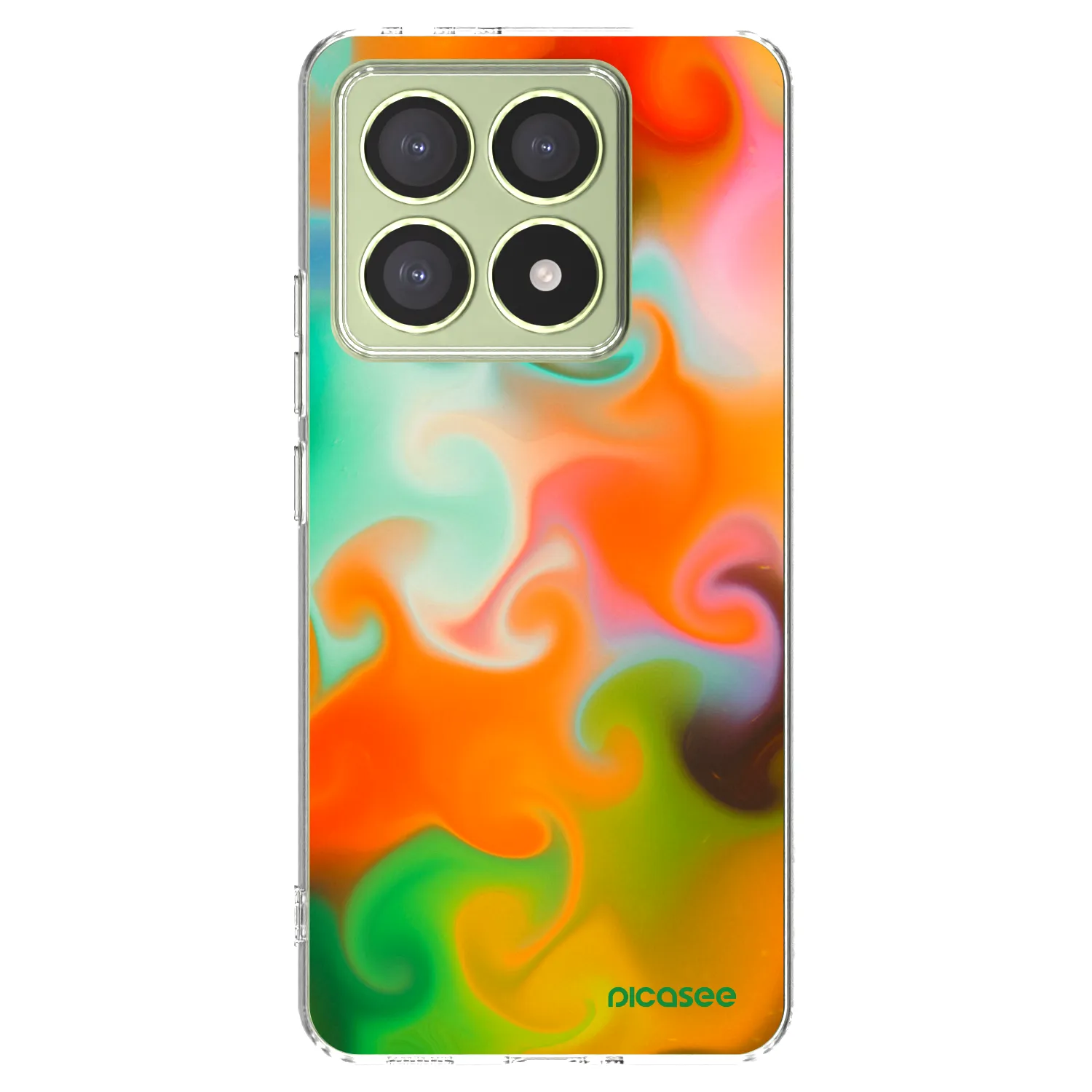 Picasee Xiaomi 14T Hülle - Transparentes Silikon - Juice