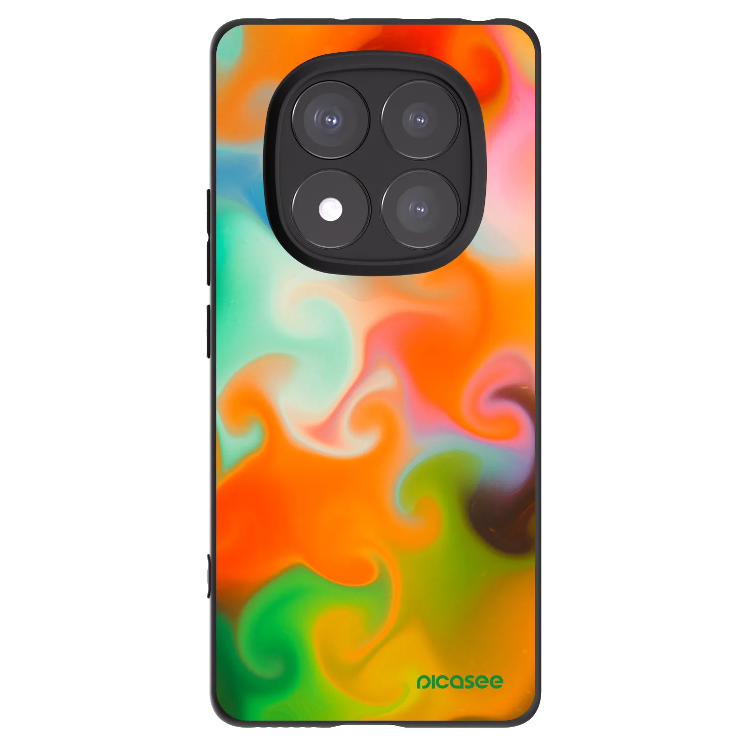 Picasee Xiaomi Redmi Note 14 Pro+ 5G Hülle - Schwarzes Silikon - Juice