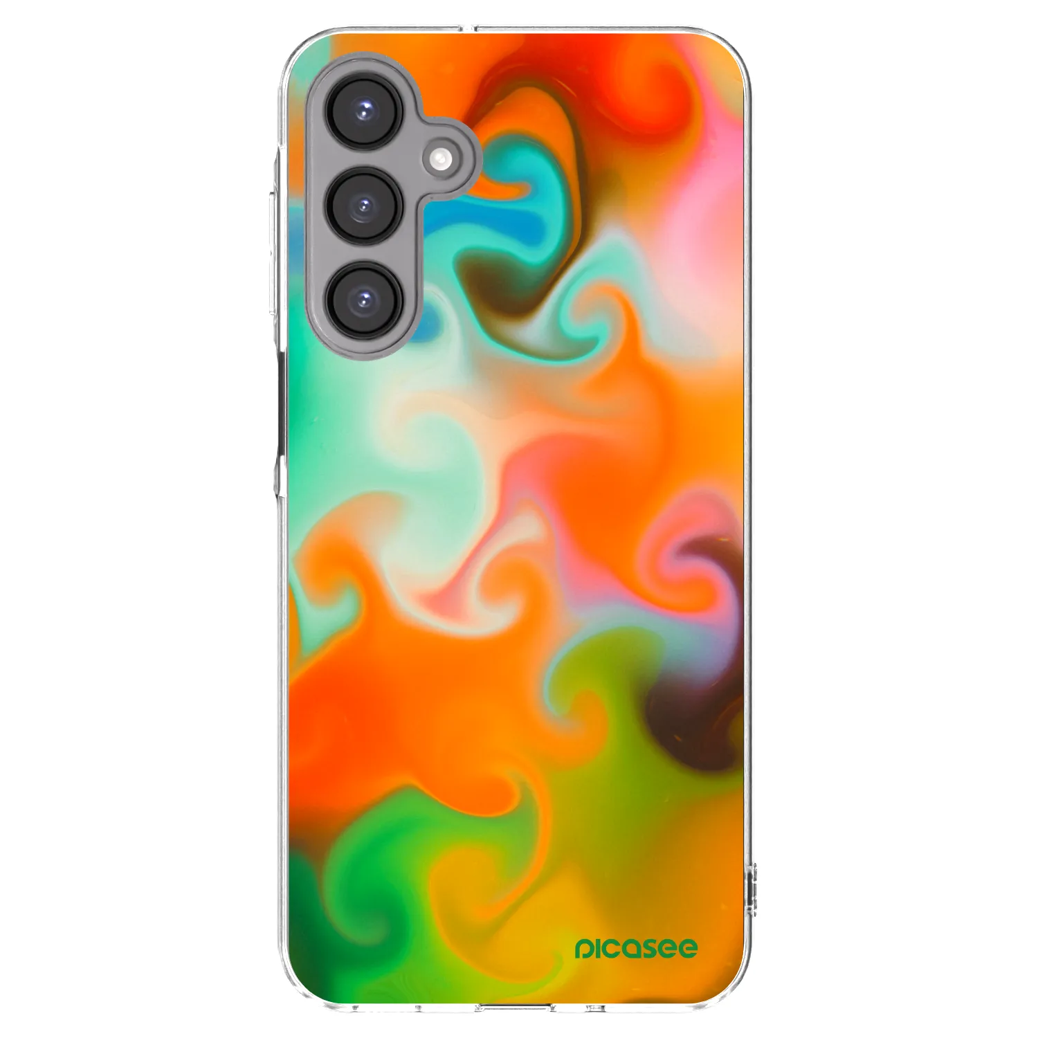 Picasee Samsung Galaxy A16 5G Hülle - Transparentes Silikon - Juice