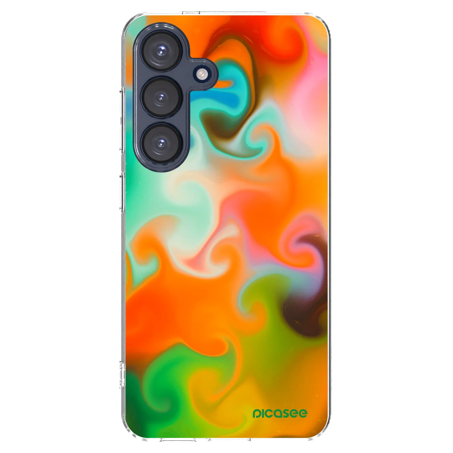 Picasee Samsung Galaxy S25 5G Hülle - Transparentes Silikon - Juice