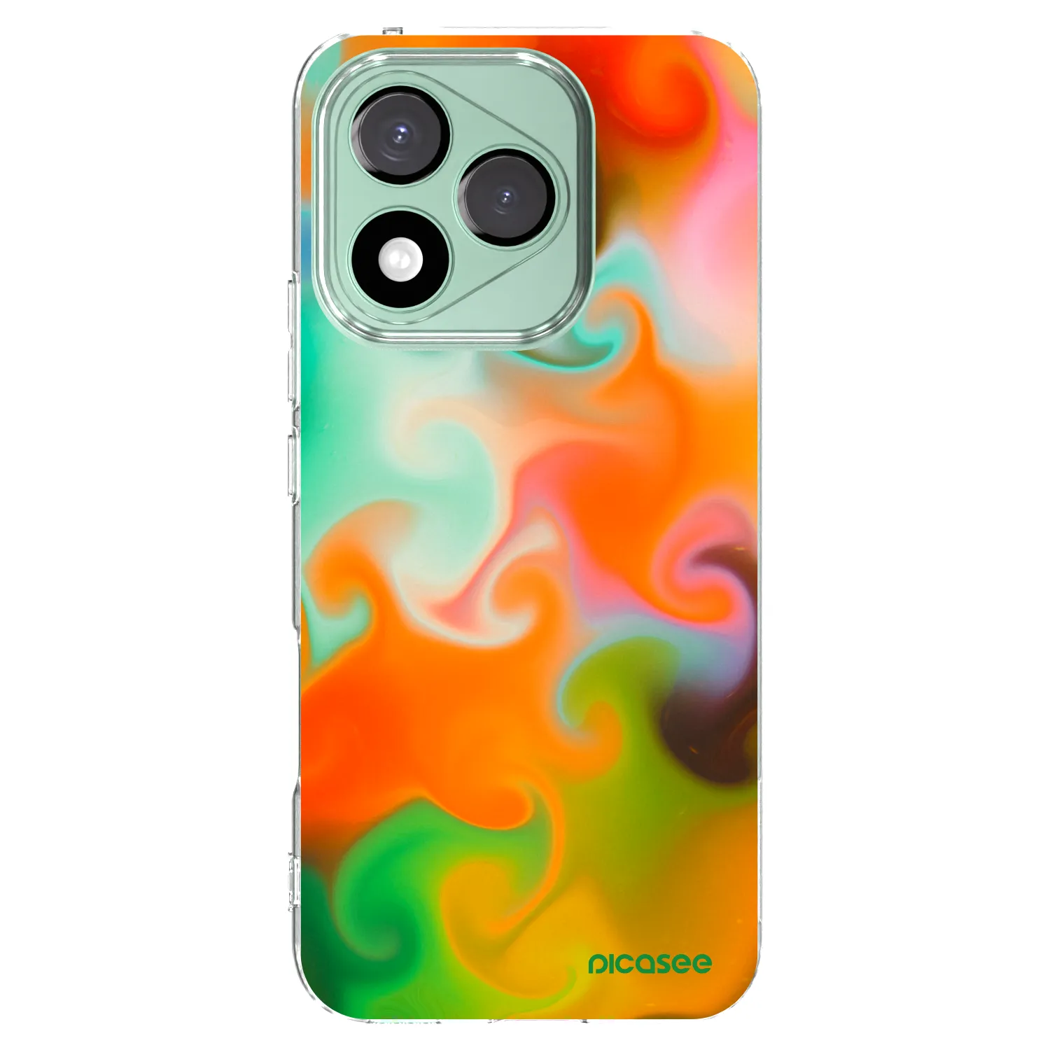 Picasee Honor 400 Lite 5G Hülle - Transparentes Silikon - Juice