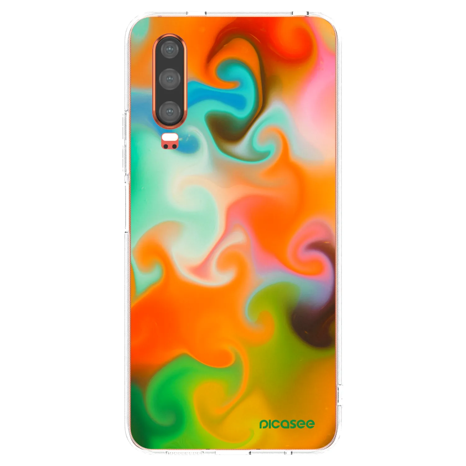 Picasee Huawei P30 Hülle - Transparentes Silikon - Juice