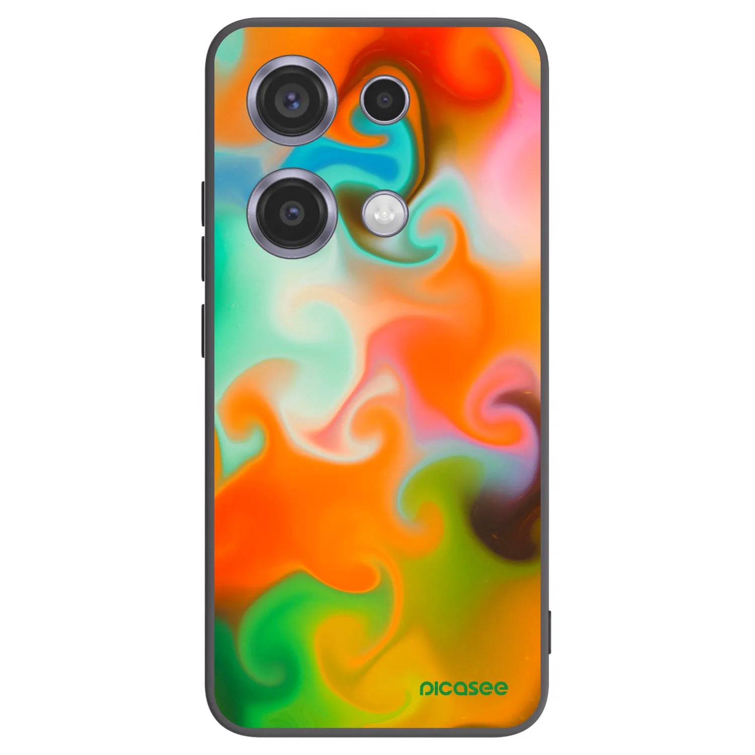 Picasee Xiaomi Redmi Note 14S Hülle - Schwarzes Silikon - Juice