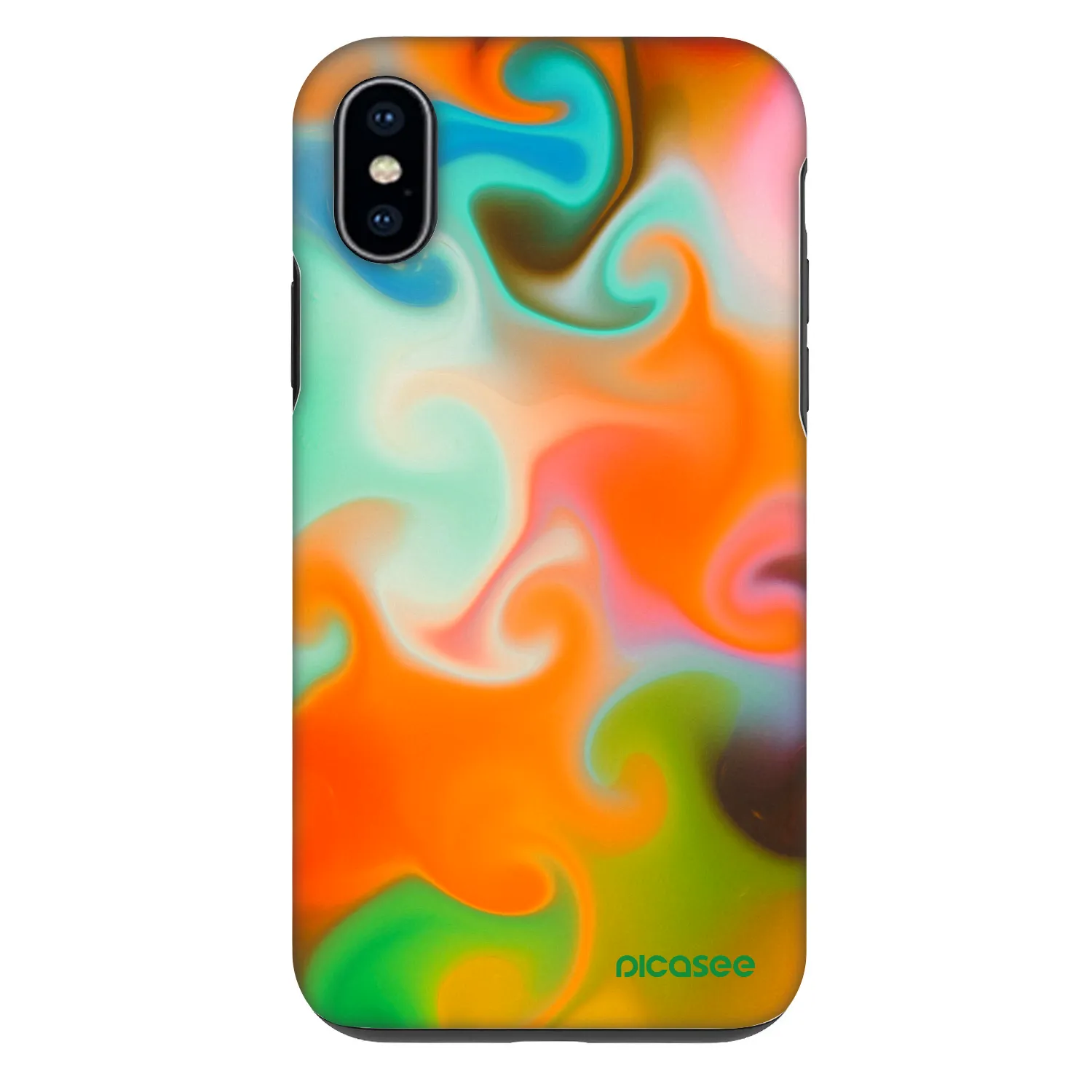 Picasee Fashion Case für Apple iPhone X/XS - Juice