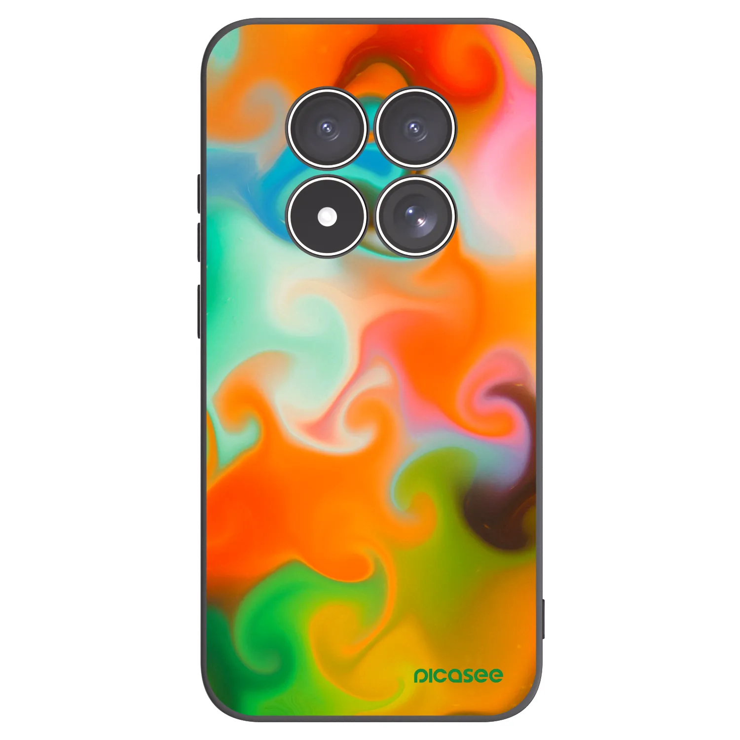 Picasee Xiaomi Redmi Note 15 Pro 4G Hülle - Schwarzes Silikon - Juice