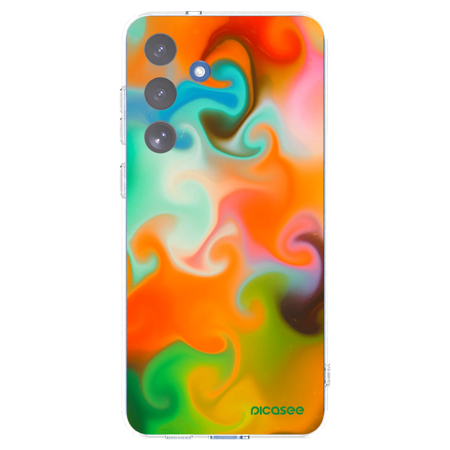 Picasee Samsung Galaxy S25 FE 5G Hülle - Transparentes Silikon - Juice