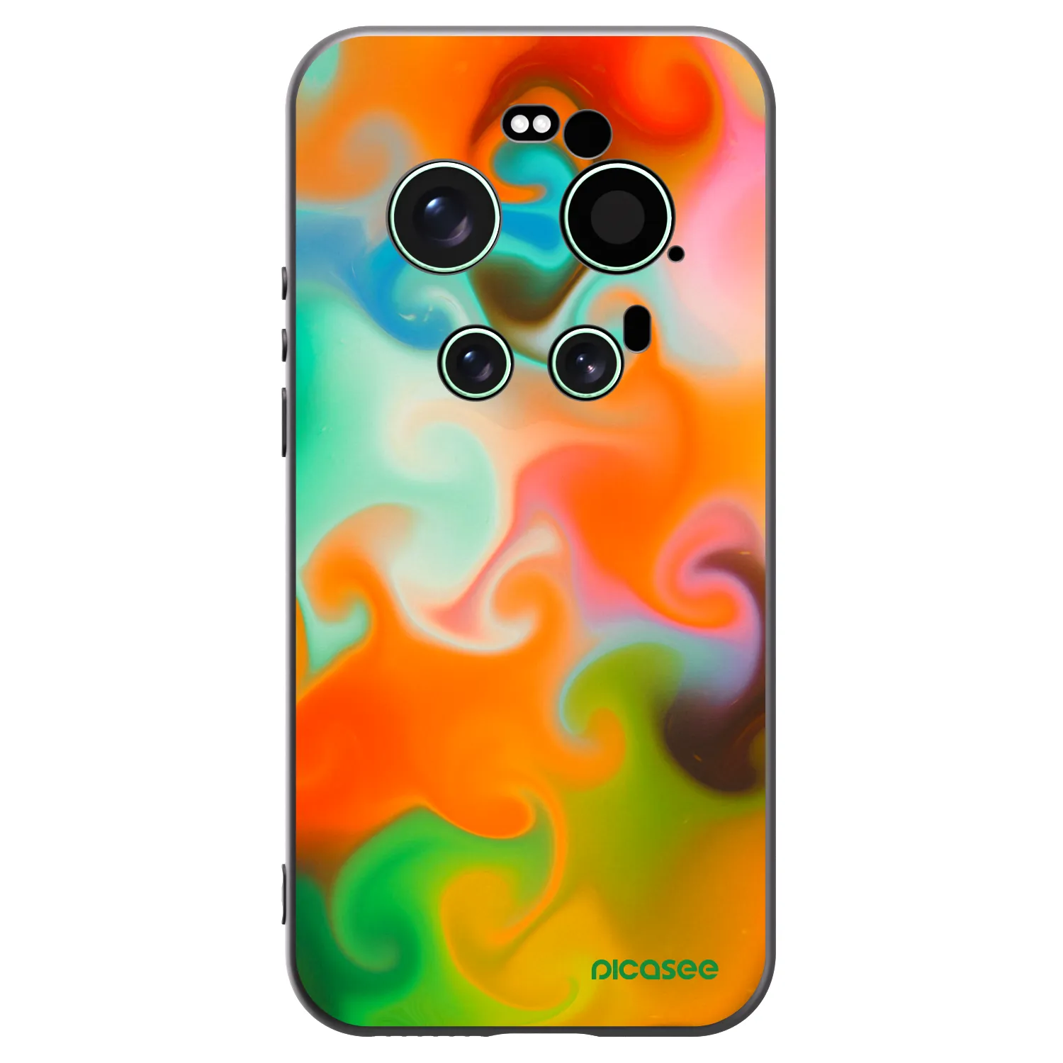 Picasee Xiaomi 17 Ultra Hülle - Schwarzes Silikon - Juice