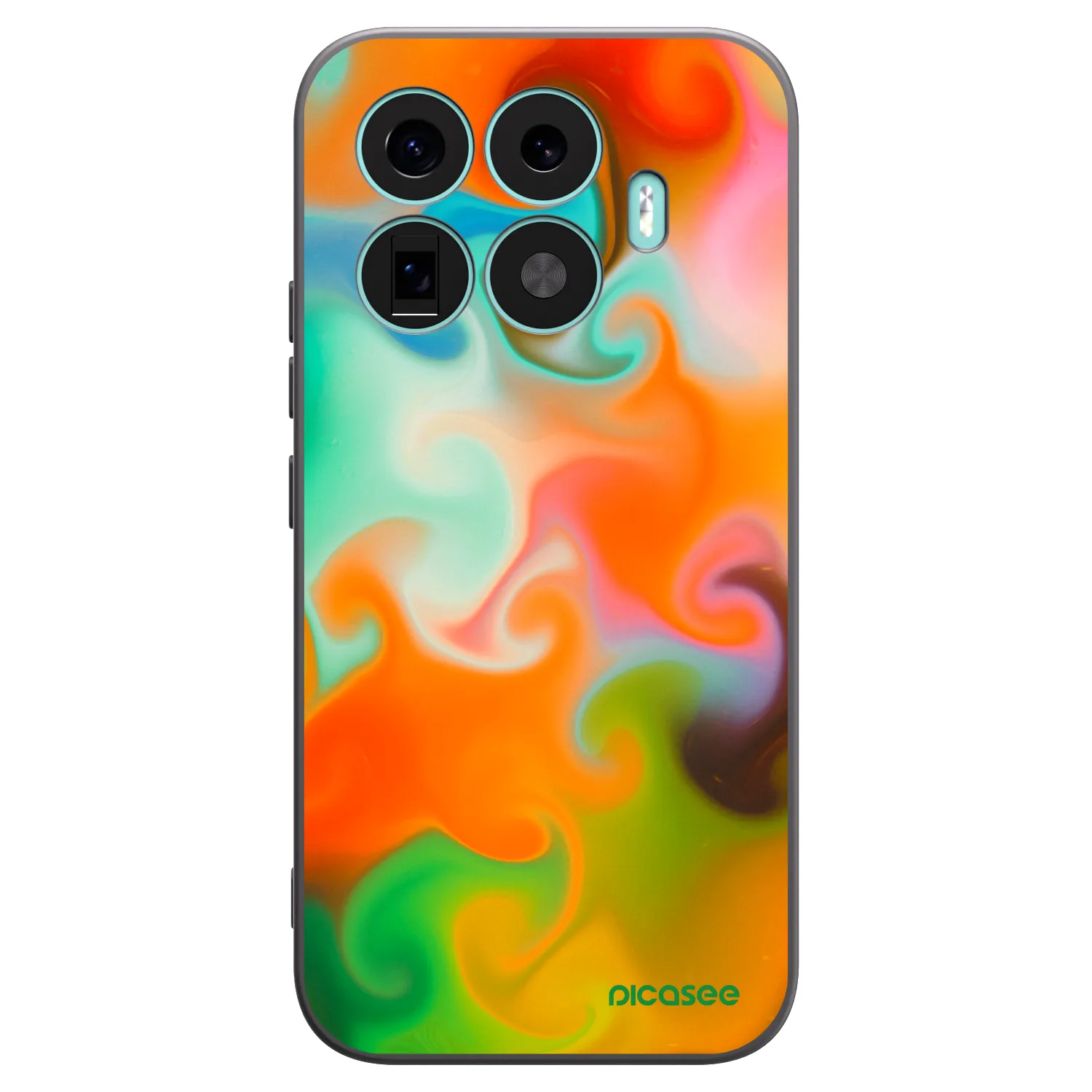 Picasee Xiaomi 17T Hülle - Schwarzes Silikon - Juice
