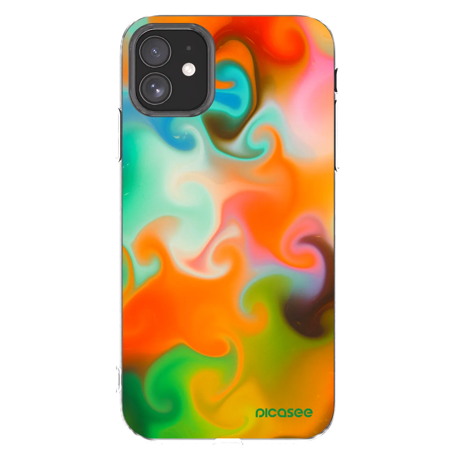 Picasee Apple iPhone 11 Hülle - Transparentes Silikon - Juice