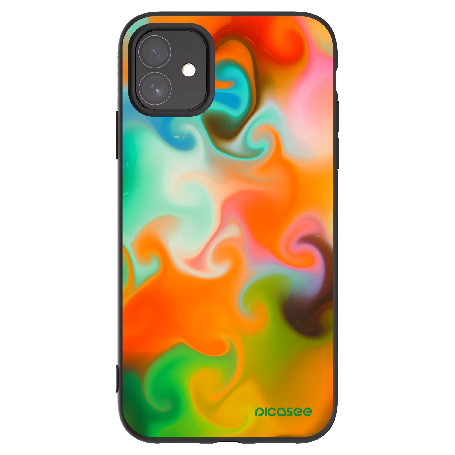 Picasee Apple iPhone 11 Hülle - Schwarzes Silikon - Juice