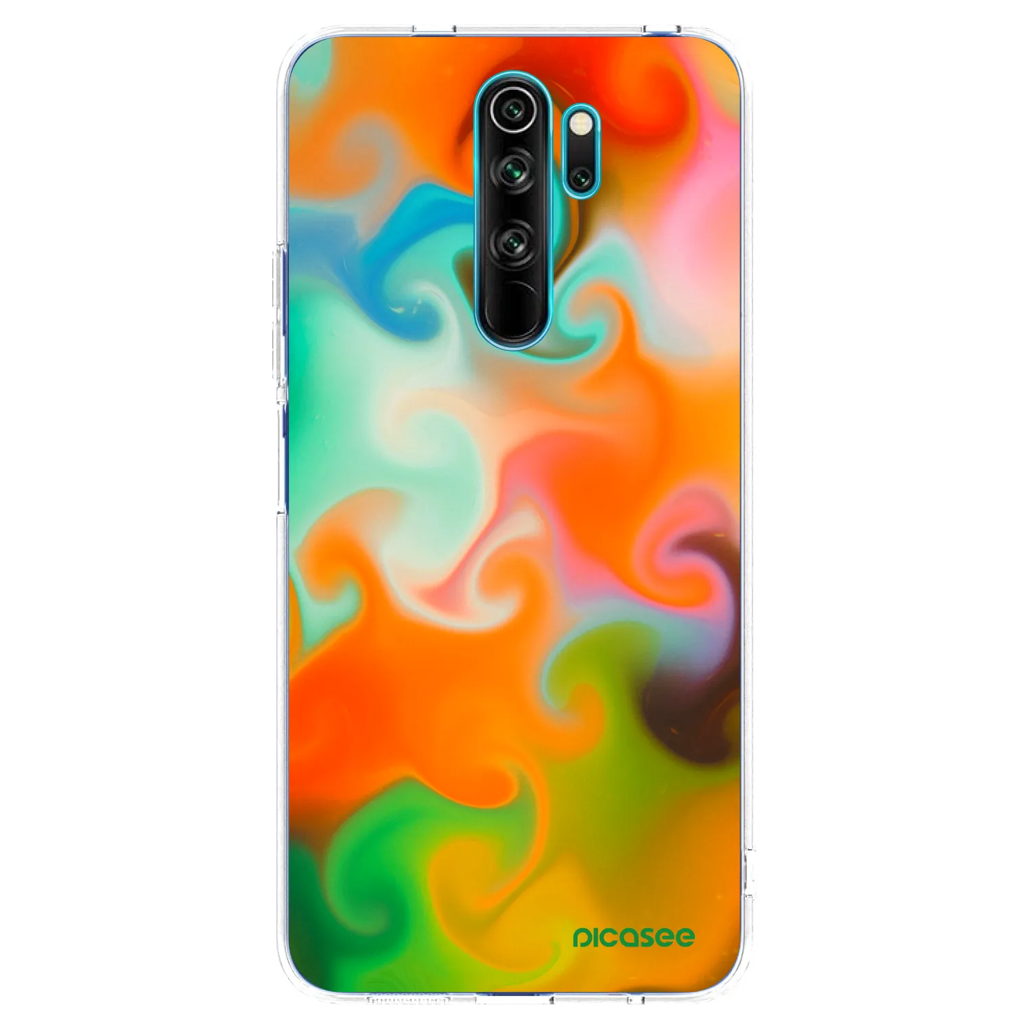 Picasee Xiaomi Redmi Note 8 Pro Hülle - Transparentes Silikon - Juice