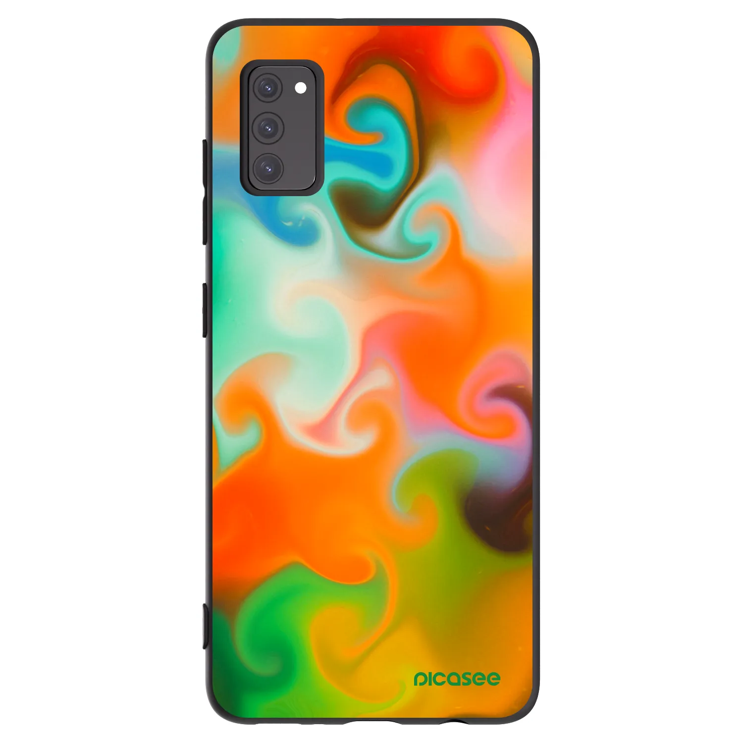 Picasee Samsung Galaxy A41 A415F Hülle - Schwarzes Silikon - Juice