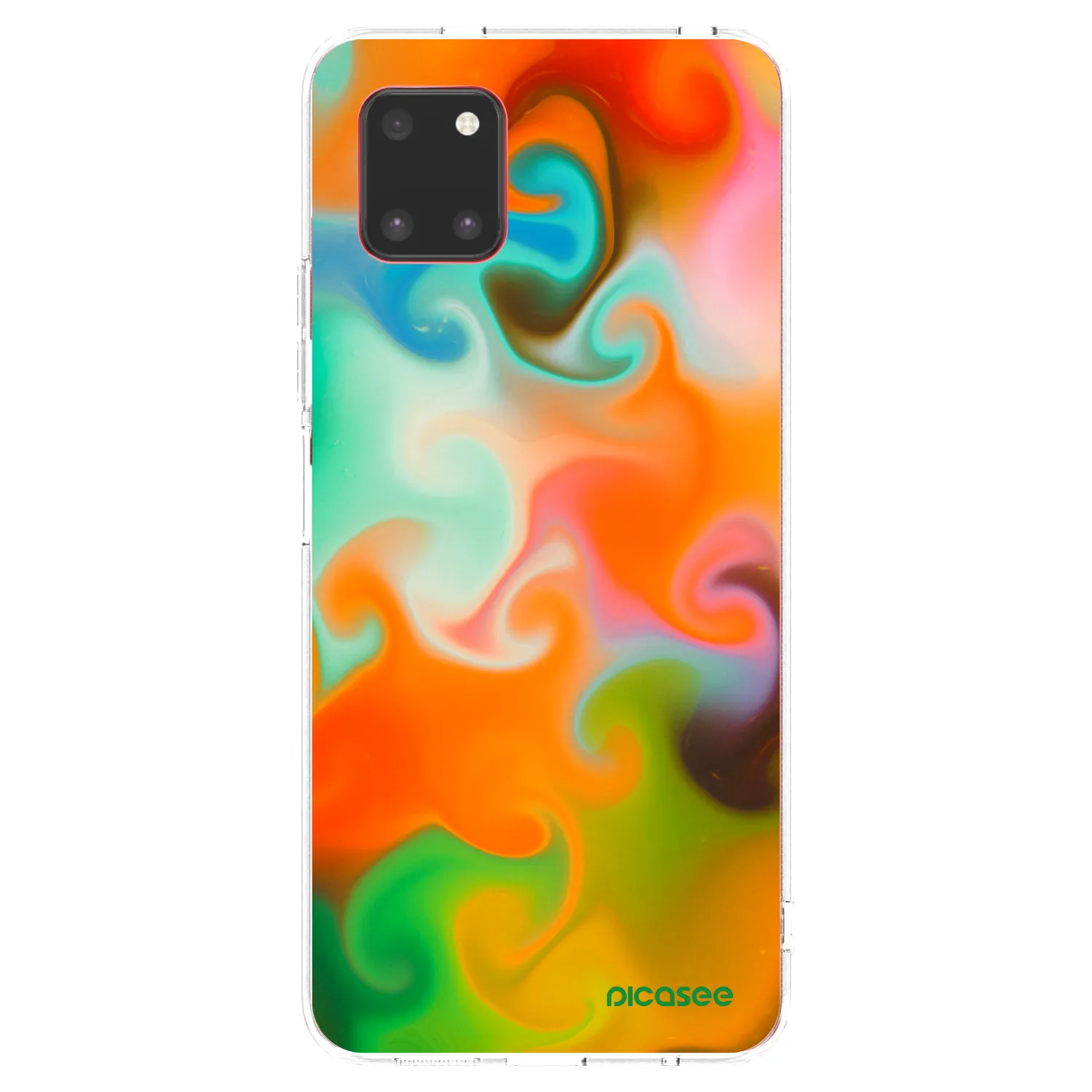 Picasee Samsung Galaxy Note 10 Lite N770F Hülle - Transparentes Silikon - Juice