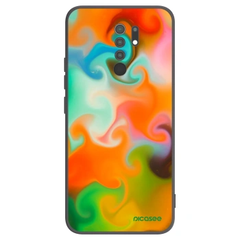 Picasee Xiaomi Redmi 9 Hülle - Schwarzes Silikon - Juice