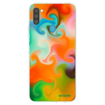 Picasee Samsung Galaxy M11 Hülle - Transparentes Silikon - Juice