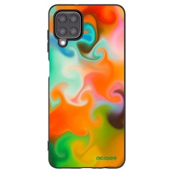 Picasee Samsung Galaxy A12 A125F Hülle - Schwarzes Silikon - Juice