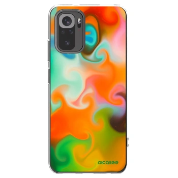 Picasee Xiaomi Redmi Note 10 Hülle - Transparentes Silikon - Juice