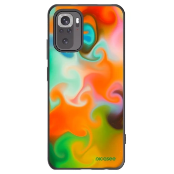 Picasee Xiaomi Redmi Note 10 Hülle - Schwarzes Silikon - Juice