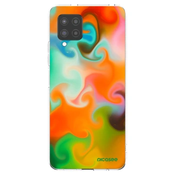 Picasee Samsung Galaxy A42 A426B Hülle - Transparentes Silikon - Juice