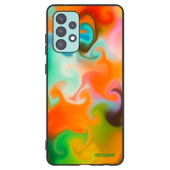 Picasee Samsung Galaxy A72 A725F Hülle - Schwarzes Silikon - Juice