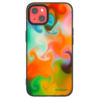 Picasee Apple iPhone 13 Hülle - Schwarzes Silikon - Juice