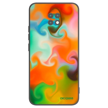 Picasee Xiaomi Redmi Note 9T Hülle - Schwarzes Silikon - Juice