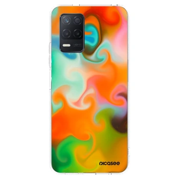 Picasee Realme 8 5G Hülle - Transparentes Silikon - Juice
